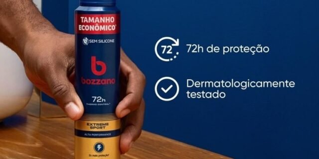 Bozzano Desodorante Extreme Sport Aerossol Antitranspirante Masculino 200ml