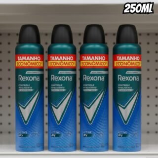 Rexona Antitranspirante Aerossol Active Dry Men 250 ml
