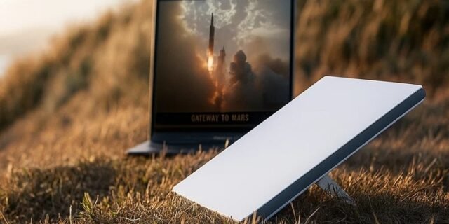 Antena de Internet via satélite Starlink MINI