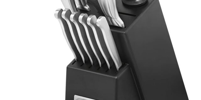 Conjunto de Facas Cuisinart Classic Collection, 15 Peças em Aço Inoxidável