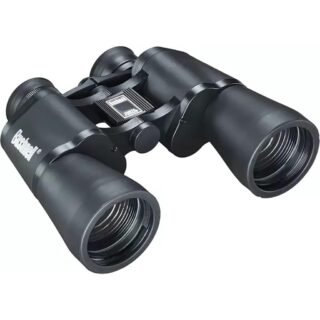 Binóculos Porro Prism Bushnell Pacifica de alta potência, 20 x 50 mm, preto