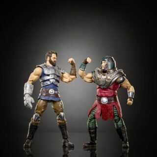 Action Figures Masters of the Universe | Kit com 2 Bonecos, Articulados, Inspirados no Filme Live Action, Acompanha Carneiro e Punho de Ferro