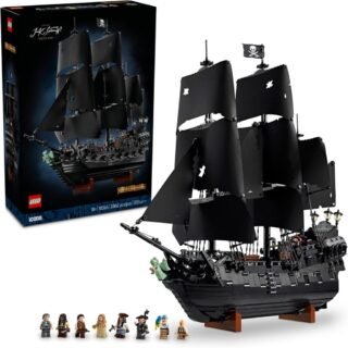 LEGO Icons Navio Pirata do Capitão Jack Sparrow, Kit de Construção para Adultos 10365