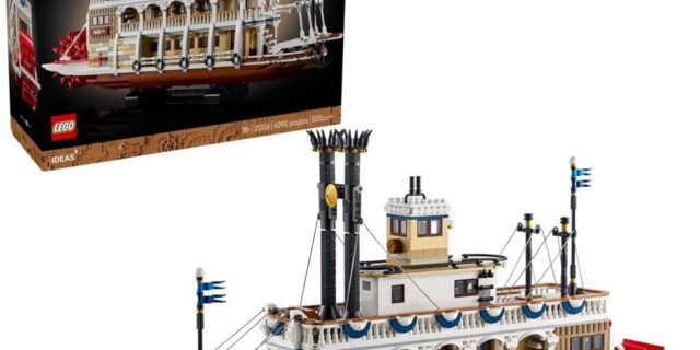 LEGO Ideas Barco Fluvial a Vapor 21356