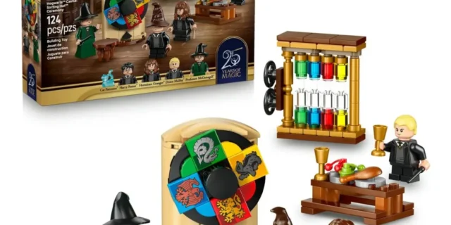 Chapéu seletor de castelo LEGO Hogwarts 76460