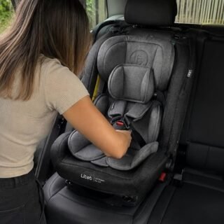 Cadeira para Auto 0-36Kg Isofix Litet All Stages Fix 2.0 Preta e Cinza