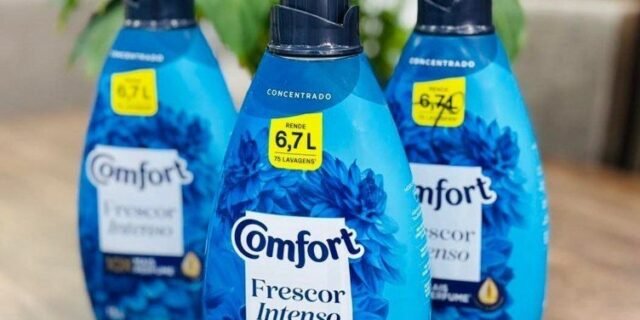 Comfort Amaciante Concentrado Frescor Intenso 1,5 L