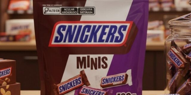 Chocolate Snickers Variedades Minis 180g