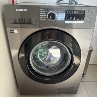 Samsung Lavadora de Roupas Digital Inverter Porta Black WW11T Inox 11kg 127V