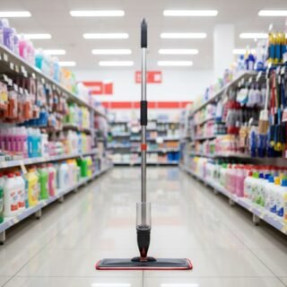 Powermaid Mop Spray com Gatilho e Dispenser para Produtos