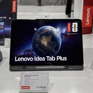 Tablet Lenovo Idea Tab Plus Octa-Core, 8GB, 128GB, Wi-Fi 5, Android15, 12.1″ 2.5K 90Hz, Acompanha Caneta e Case