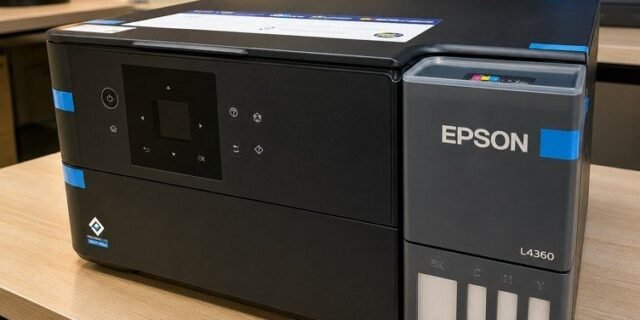 Multifuncional Epson EcoTank L4360, imprime frente e verso automático, Wi-Fi