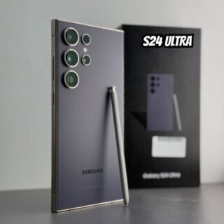 Smartphone Samsung Galaxy S24 Ultra, Galaxy AI, Selfie de 12MP, Tela de 6.8″ 1-120Hz, 256GB, 12GB RAM – Titânio Preto
