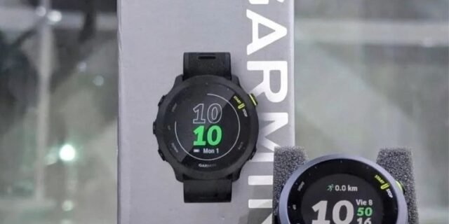 Garmin Relógio Forerunner 55 com Monitor Cardíaco de Pulso e GPS