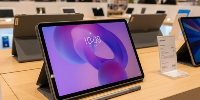 Tablet Lenovo Idea Tab Octa-Core, 4GB, 128GB Android 15 Wifi 5, Tela 11” 90Hz, Caneta e Capa