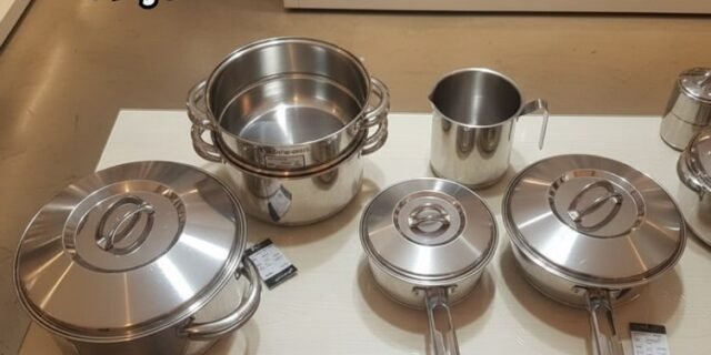 Tramontina Jogo De Panelas De Aço Inox 6 Peças Solar