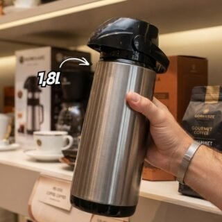 Garrafa Térmica Air Pot Slim Inox 1,8L Invicta