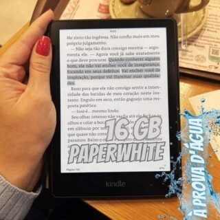 Kindle Paperwhite 16 GB (Geração mais recente) – O Kindle mais rápido já lançado, com nova tela antirreflexo de 7” e bateria que dura semanas – Cor Preta