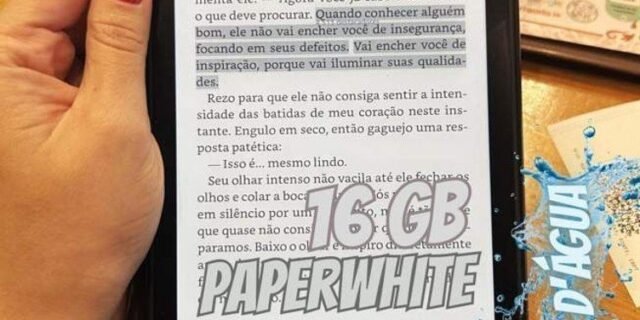 Kindle Paperwhite 16 GB (Geração mais recente) – O Kindle mais rápido já lançado, com nova tela antirreflexo de 7” e bateria que dura semanas – Cor Preta