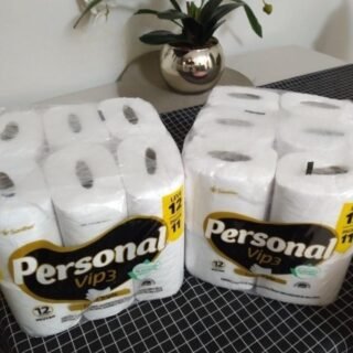 Personal Papel Higiênico Vip Folha Tripla, 32 Rolos De 20M