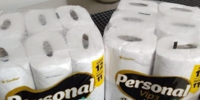 Personal Papel Higiênico Vip Folha Tripla, 32 Rolos De 20M