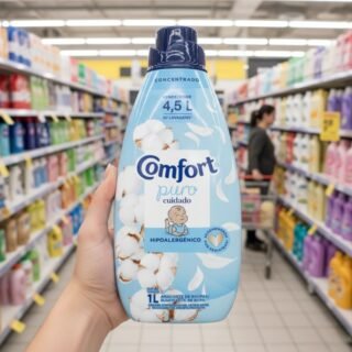 Amaciante Concentrado Comfort Puro Cuidado 1 L