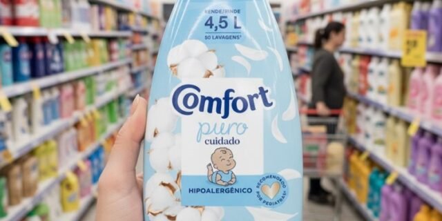 Amaciante Concentrado Comfort Puro Cuidado 1 L