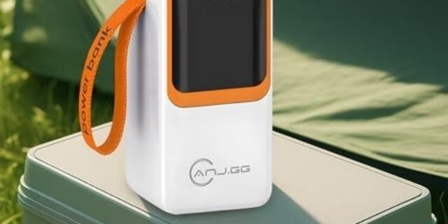 Carregador de Alta Autonomia 50000mah Conexão Digital Turbo PD para Viagens e Camping Fonte de Energia Portátil Turbo 22.5W PD Ultra Capacidade Multidispositivo (Preto)