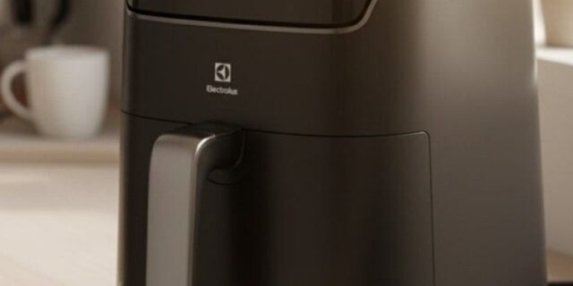 Air Fryer Electrolux Efficient Por Rita Lobo Eaf40 Grafite Com Timer 4