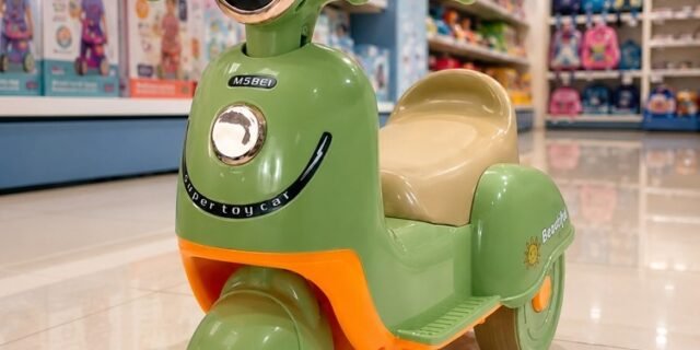 Bang Toys – Carrinho Infantil Bubbly Q1 – com Luzes de LED, Sons, Estrutura Resistente e Design Amigável – Suporta até 25kg