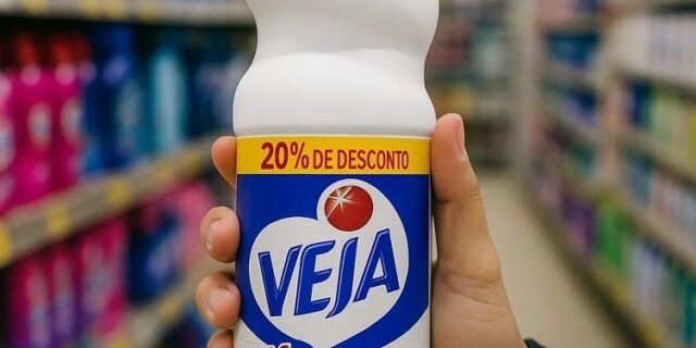 Veja Limpador para Limpeza Pesada Cloro Ativo 2 em 1 – 1L