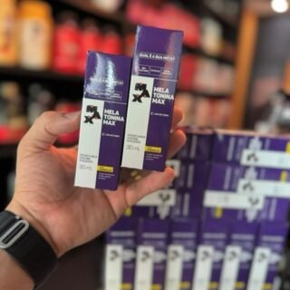 Melatonina 30ml Max Titanium Sabor Maracujá