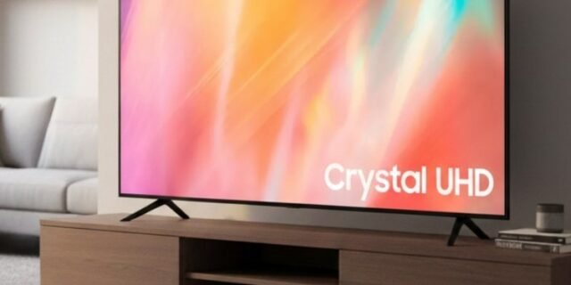 Smart TV Samsung 55” Crystal UHD 4K Tizen LED Bivolt Wi-Fi