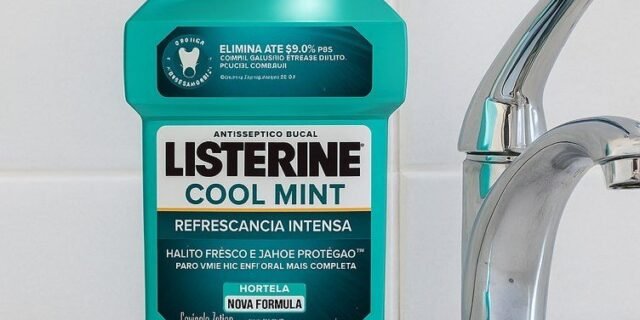 Listerine Cool Mint Enxaguante Bucal Sem Álcool, 250ml