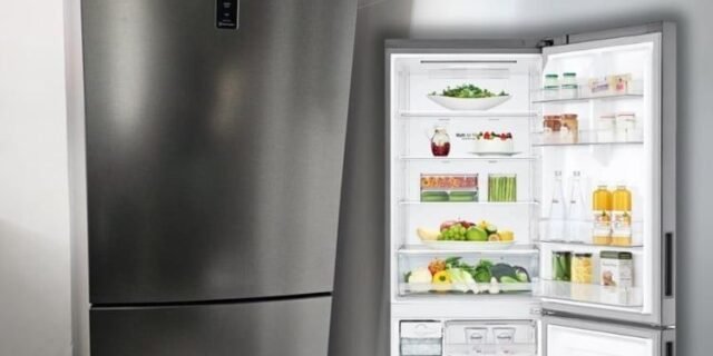 Magalu Geladeira/Refrigerador LG Frost Free Smart Inverse Prata 451L Inox Look GC-B569NLLM.APZFSBS – 220V