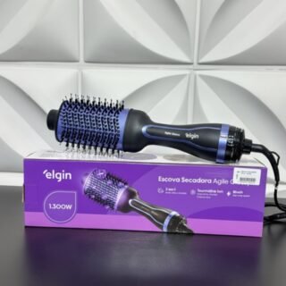 Escova Secadora Agile Glossy Elgin 1300W Bivolt