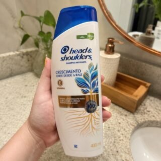 Head & Shoulders Shampoo Anticaspa Crescimento Desde A Raiz Vitamina E 400ml