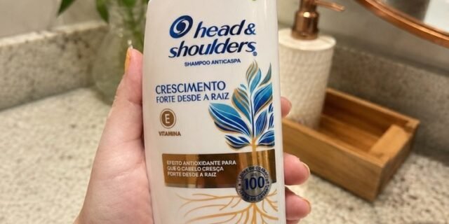 Head & Shoulders Shampoo Anticaspa Crescimento Desde A Raiz Vitamina E 400ml