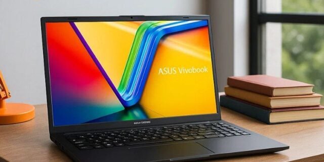 Regional Notebook ASUS VivoBook Go 15, AMD RYZEN 5 7520U, 8GB, 256GB SSD, KeepOS, Tela 15,6″ FHD, Mixed Black – E1504FA-NJ731