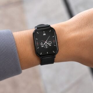 Smartwatch Geonav Wb Tela 1,85″ 45mm 24 Modos Esportivos Fitness Tracker Preto