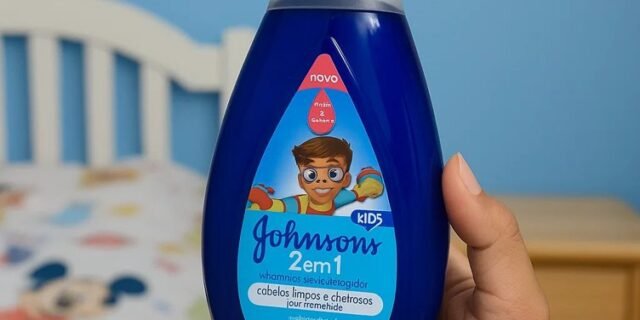 Johnson’s Shampoo e Condicionador Infantil 2 em 1, 400ml