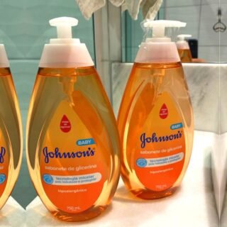 Sabonete Líquido Glicerina Da Cabeça Aos Pés Johnson’s Baby, 750ml