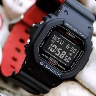 Relógio Casio Masculino G-shock Digital Preto Dw-5600bb-1dr