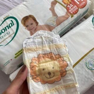 Personal ‘Fralda Baby Premium Protection M Com 34 Unidades