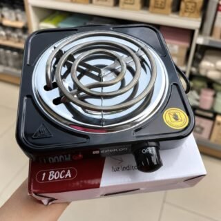 Fogão Cooktop Elétrico Fogareiro 1 Boca 1.000 Watts 127V