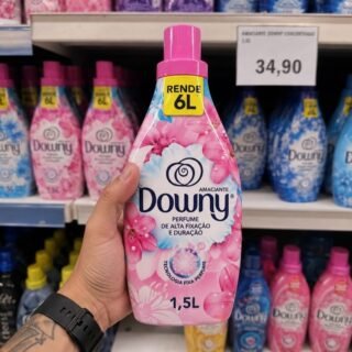 Downy Amaciante Concentrado Frescor Da Primavera 500mL Rende 2L