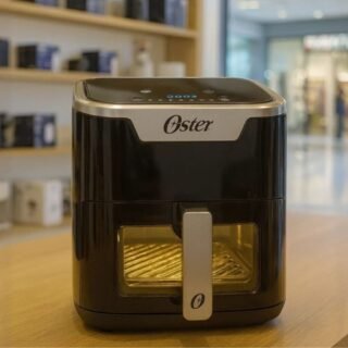 Oster Fritadeira Digital Touch Oster 4,5L com Visor Transparente – 127V