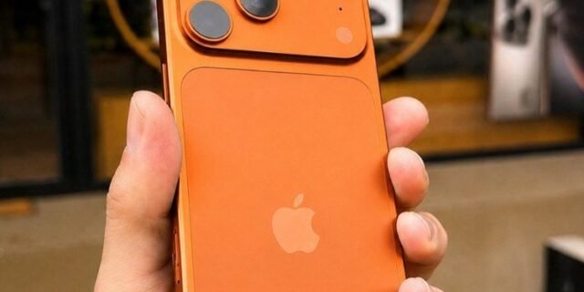 Apple iPhone 17 Pro Max (2 TB) – Laranja cósmico