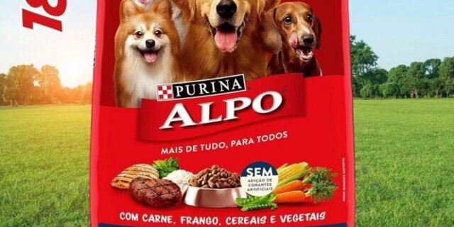 Purina Alpo Ração Alpo Para Cães Adultos Sabor Carne Grelhada Com Vegetais – 18Kg Purina – Sabor Carne
