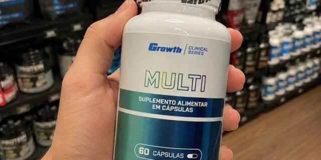 Multivitamínico 60 Cáps. Growth Supplements – Sem Sabor Sem Sabor